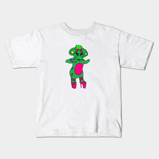Baby Kids T-Shirt by microslug